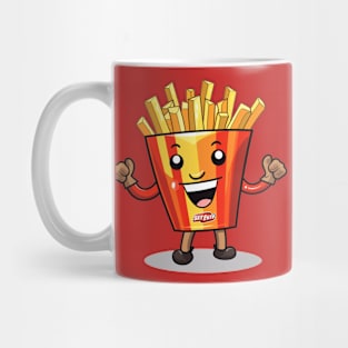 kawaii french fries T-Shirt cute ,potatofood Mug